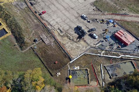 Oil pipeline construction in Minnesota ruptured an aquifer. Officials say it’s the 4th time